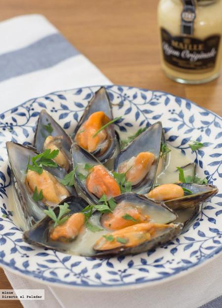 Receta de mejillones a la mostaza