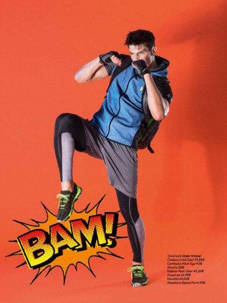 Men´s Health España confirma a los leggings masculinos como la prenda must en su editorial de enero 2016