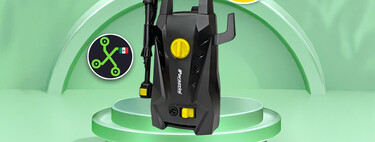 Hidrolavadora eléctrica de 1200W por menos de 690 pesos: tan potente que puedes usarla para tu casa, carro o negocio 
