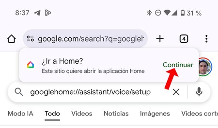 Los navegadores suelen cargar por defecto el buscado hay que elegir el acceso directo