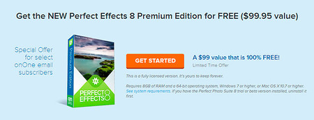Perfect Effects 8 Premium de onOne Software, gratis por tiempo limitado
