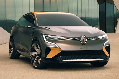 Renault Megane eVision Concept ¿adiós al hatchback? El futuro del Megane parece ser un crossover eléctrico