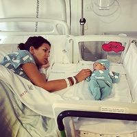 Cunas colecho en el hospital San Pau de Barcelona, para que el recién nacido esté pegadito a mamá