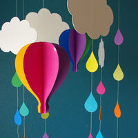 Manualidades para niños: 21 ideas de móviles fáciles y bonitos para colgar en la habitación infantil