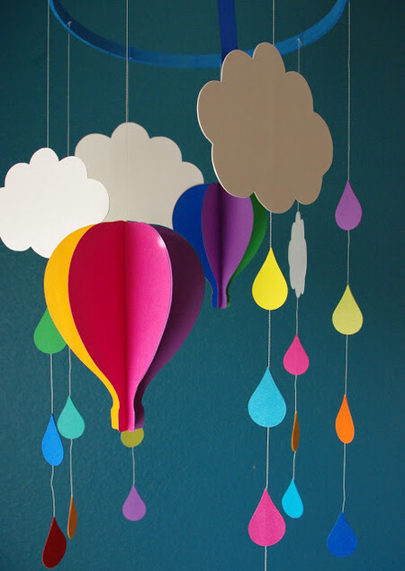 Manualidades para niños: 21 ideas de móviles fáciles y bonitos para colgar en la habitación infantil