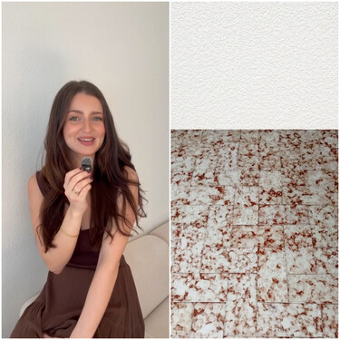 Paula Carabal, arquitecta: "Para modernizar un suelo tipo terrazo integramos el mueble con el fondo y contrastamos con color del sofá"