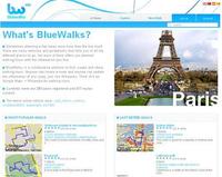 Bluewalks, web colaborativa de rutas para hacer a pie