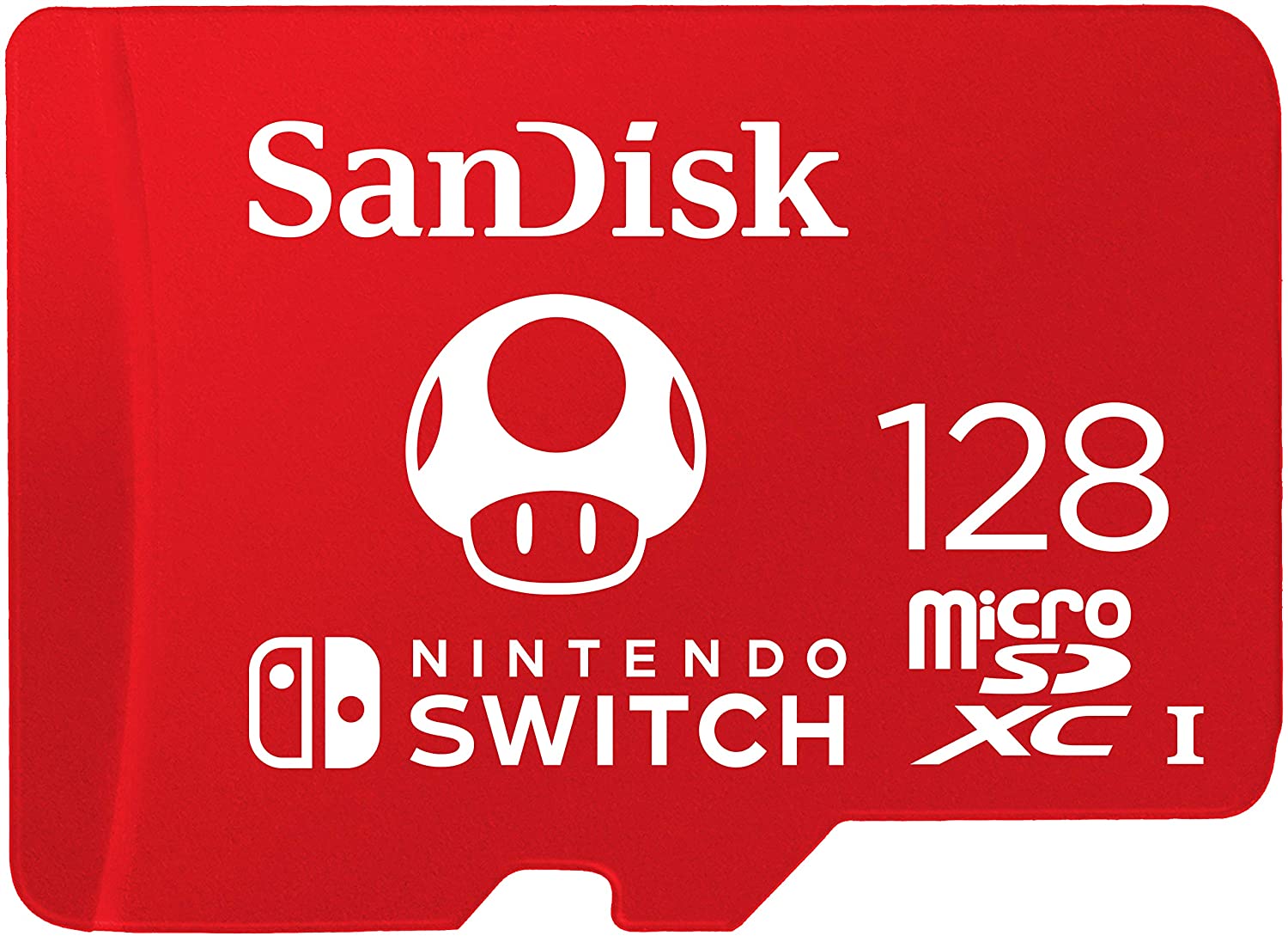 Tarjeta SanDisk microSDXC UHS-I para Nintendo Switch 128GB, Producto con Licencia de Nintendo