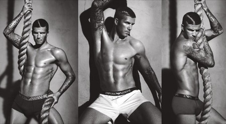 La nueva campaña de David Beckham para Emporio Armani