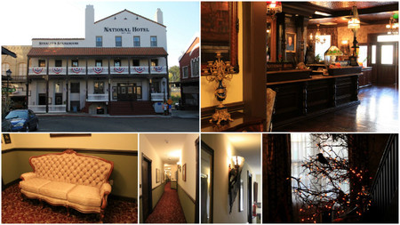 fachada y recepcion national hotel jackson