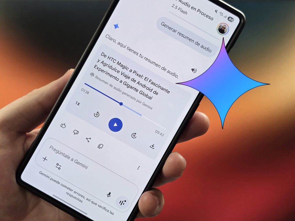 Gemini es mi herramienta de trabajo definitiva: transformar documentos en 'podcasts' es una de sus mejores funciones