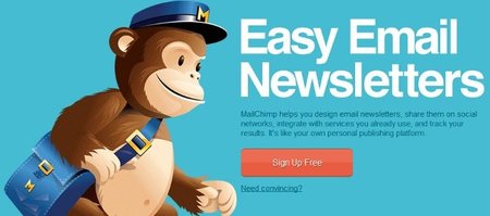 MailChimp, el mono cartero para profesionales