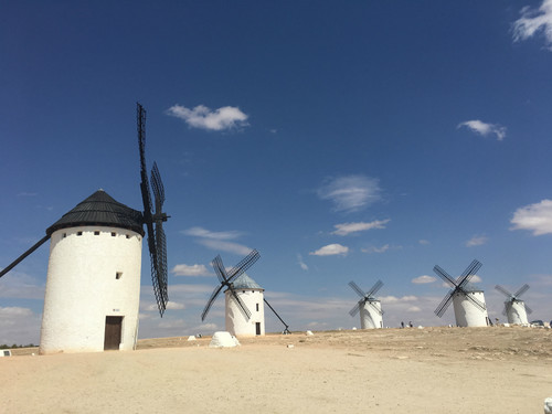 Los molinos de viento de Campo de Criptana