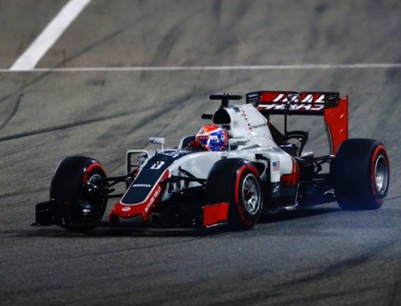 Grosjean Gp Barein 2016