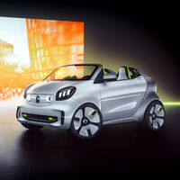 smart forease: un 'mini roadster' eléctrico para celebrar los 20 años de la marca en el Salón de París 2018