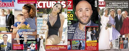 Las claves del distanciamiento entre Rocío Carrasco y su hijo David; el panto-posado veraniego de Anabel Pantoja y Kiko Rivera a puntito de vender Cantora: Estas son las portadas de la semana del 12 de mayo