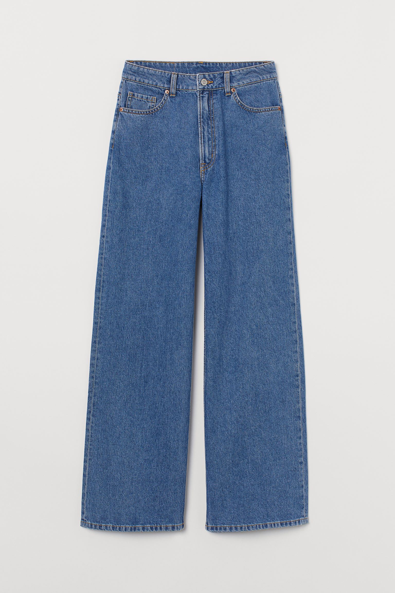 Wide High Jeans