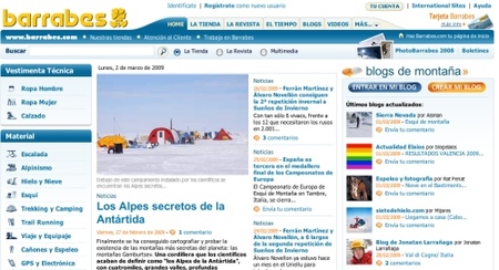 Barrabés, el comercio electrónico sí que funciona