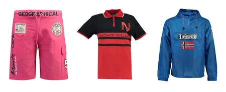 Oferta del día en tallas sueltas de ropa Geographical Norway: stock muy limitado pero con precios irresistibles