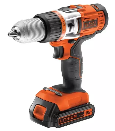 Oferta flash en el  taladro  sin cables Black&Decker EGBHP188K-QW: 81,50 euros en Amazon hasta medianoche