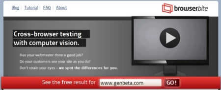 browserbite compara y marca las diferencias de una página en distintos navegadores y sistemas operativos