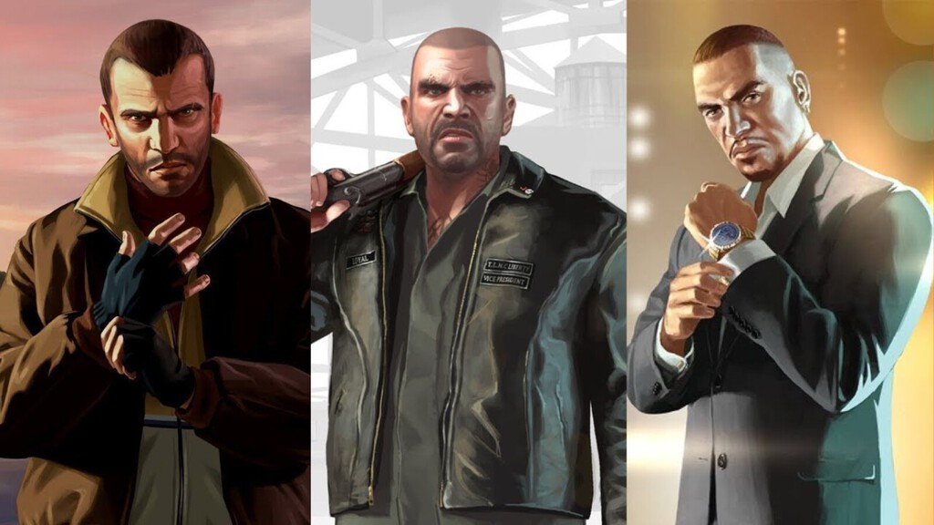 Un modder ha creado la forma definitiva para jugar a GTA IV: cambiando entre Niko, Johnny y Luis a lo GTA V