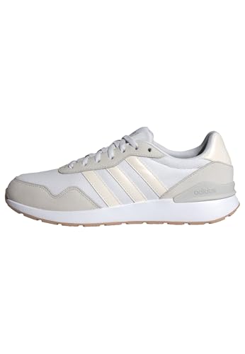 adidas Mujer Run 60s 4.0 Shoes, Cloud White/Chalk White/Grey One, 36 EU