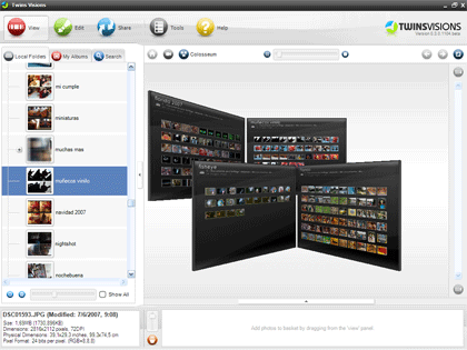 Navegando entre nuestras fotos en 3D gracias a Twins Visions