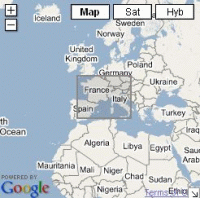 Google Maps con Overview