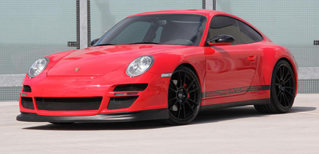 Porsche 997 Carrera 4S Red Baron por Cars & Art