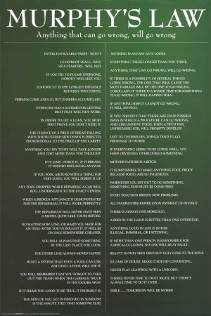 Leyes a lo Murphy