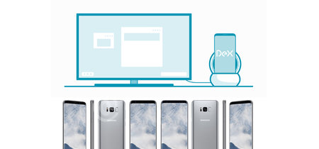 Samsung quiere que utilices el Galaxy S8 como un PC, para eso estará DeX station 