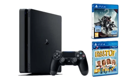 La PS4 Slim de 500 GB con Destiny 2 y Has Sido Tú, esta mañana en Mediamarkt por sólo 239 euros 