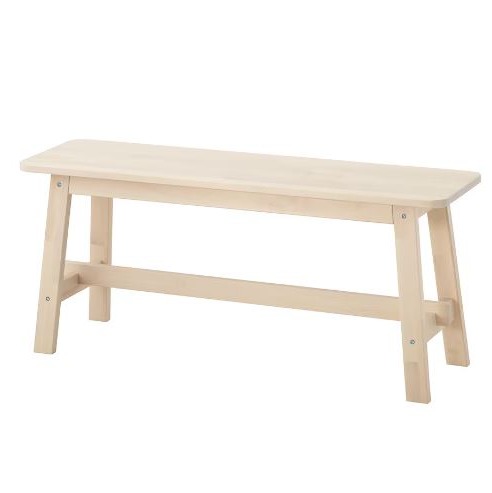 NORRÅKER
Banco, abedul, 103 cm