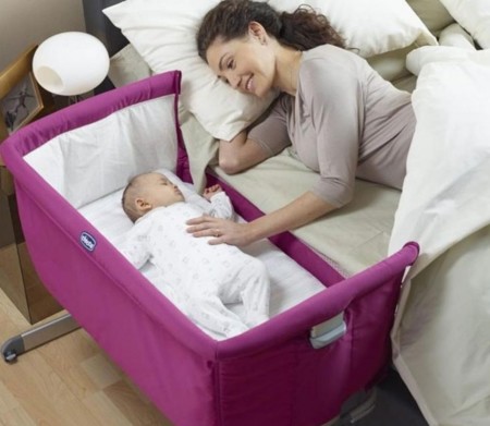 Chicco Cuna Next2me Fucsia