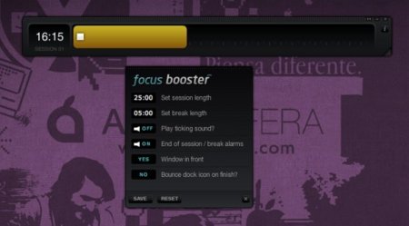 Focus Booster, aplicación para poner en marcha la técnica Pomodoro