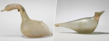 Há 2.000 anos, os romanos vendiam perfumes em pombas de vidro que só abriam ao quebrar o pescoço