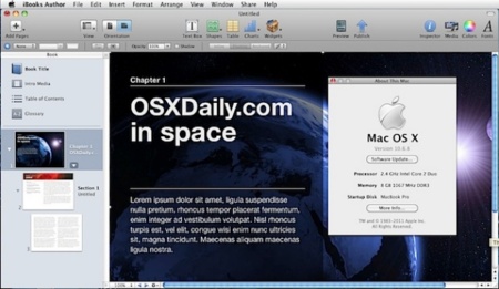 Cómo instalar iBooks Author en OS X Snow Leopard