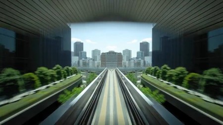 Hyper Drive Yurikamome, el Time Lapse japo y futurista del momento