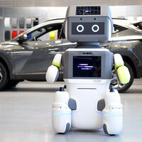 Hyundai ha lanzado un robot como WALL-E, pero en vez de recoger basura nos ayudará a comprar un coche