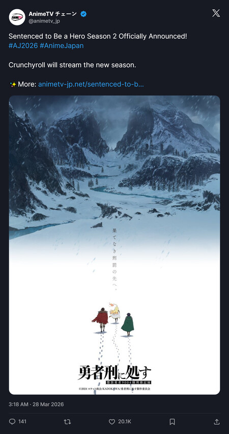 Sentenced to Be a Hero