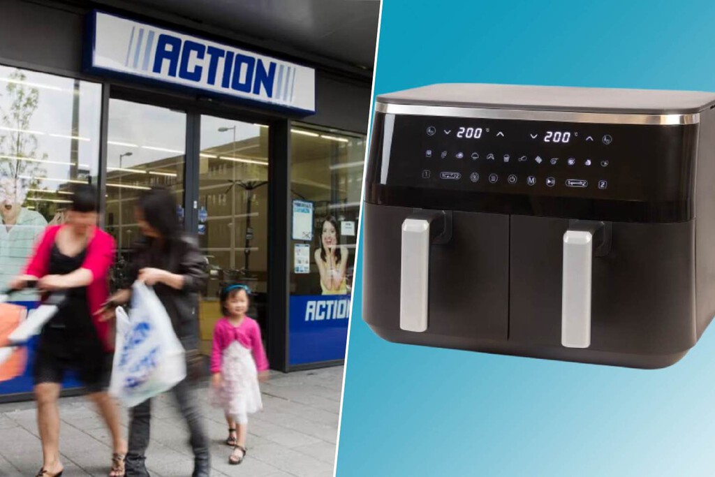 Novedad en Action: una freidora de aire doble barata que podrás limpiar en el lavavajillas