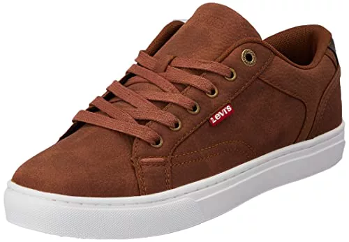 Levi's Courtright, Zapatillas Hombre, Marrón (Brown), 46 Eu