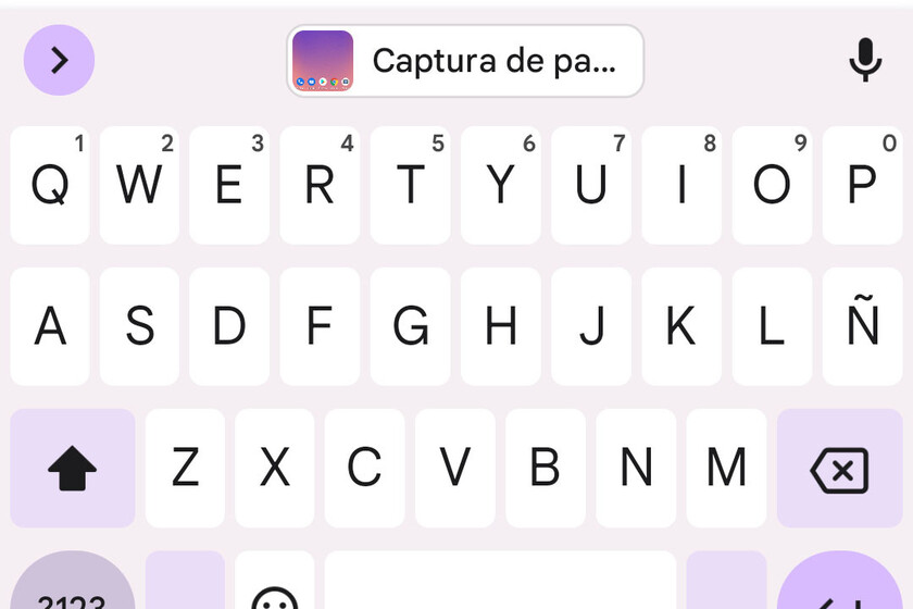 Cómo guardar capturas de pantalla recientes en el portapapeles de Gboard