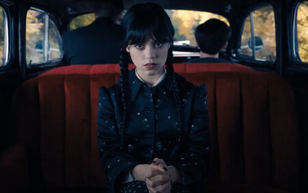 La limusina gótica de Miércoles en Netflix