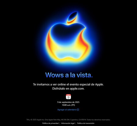 Invitacion Apple Event