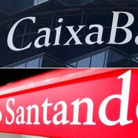 Santander vs la futura Caixabank: el duelo en la banca española