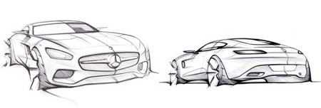 Mercedes Amg Sketch