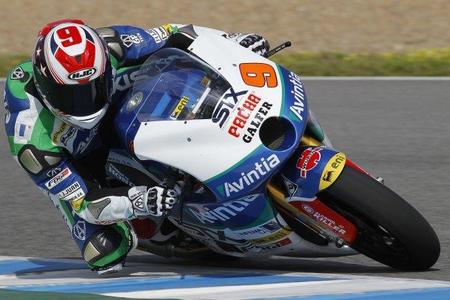 Kenny Noyes en el Test Oficial de Jerez 2011