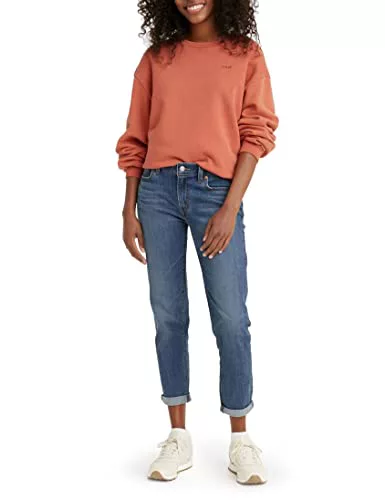 Levi's Mid Rise Boyfriend, Jeans para Mujer, Lapis Gem, 28W / 27L